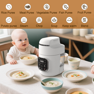 2025 Hot Sale Baby <strong>Food</strong> <strong>Processor</strong> Small Digital Electric Multifunctional Cook Maker Blender And Steamer 7 In 1 - Product Image 6