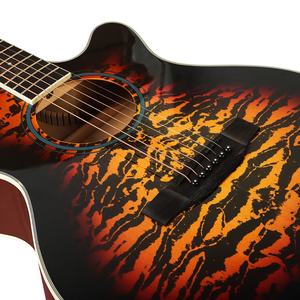 เครื่องดนตรี OEM กีตาร์ 6 สาย ราคาประหยัด กีตาร์โอเวชั่น 40 นิ้ว กีตาร์โปร่ง กีตาร์อะคูสติก - Product Image 2