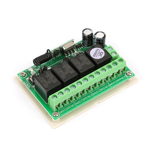 Công tắc điều khiển từ xa không dây <span class=keywords><strong>12V</strong></span> 4 kênh AK-RK04S-12 Bộ thu bật/tắt Rơle 4 chiều với tối đa 10A. Hiện tại 433Mhz - Product Image 4
