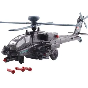 Hot Sales Model 1:64 Schaal AH-64D Apa Che Helicopter Gegoten Vliegtuig Model
