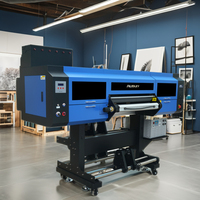 Audley 2023 nouveau modèle I3200 60cm imprimante DTF UV grand format pour l'impression 3D de logo personnalisé imprimante d'étiquettes multicolore pour petites entreprises