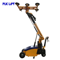 Nouveau chariot électrique de levage de verre à aspiration pneumatique avec capacité de charge de 600 kg, télécommande, garantie de 3 ans