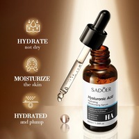Essence liquide à l'acide hyaluronique SADOER - Essence liquide pour le visage hydratante, nourrissante et apaisante
