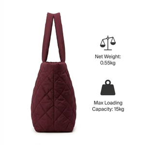Sac à langer matelassé en coton moelleux, idéal <span class=keywords><strong>pour</strong></span> ranger les affaires de bébé, peut être accroché au poussette – Collection Maman – Offre Spéciale - Product Image 5