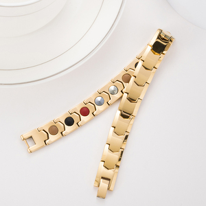 Pulsera de Tungsteno Plateado <span class=keywords><strong>para</strong></span> Parejas, con Aniones Biomagnéticos, Infrarrojo Lejano y Germanio, <span class=keywords><strong>para</strong></span> Hombres y Mujeres - Product Image 5