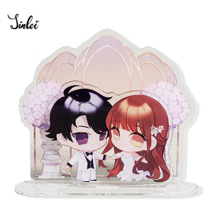 Ciondoli acrilici stampati personalizzati portachiavi in peluche Jordan portachiavi personaggi dei cartoni animati portachiavi accessori regali - Product Image 6