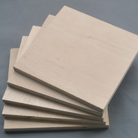 Tablero de Madera Moderno para Manualidades, Tablero de Madera Contrachapada de Tilo Blanco de 3 mm, Tablero para Grabado Láser, Uso en Hoteles, E0