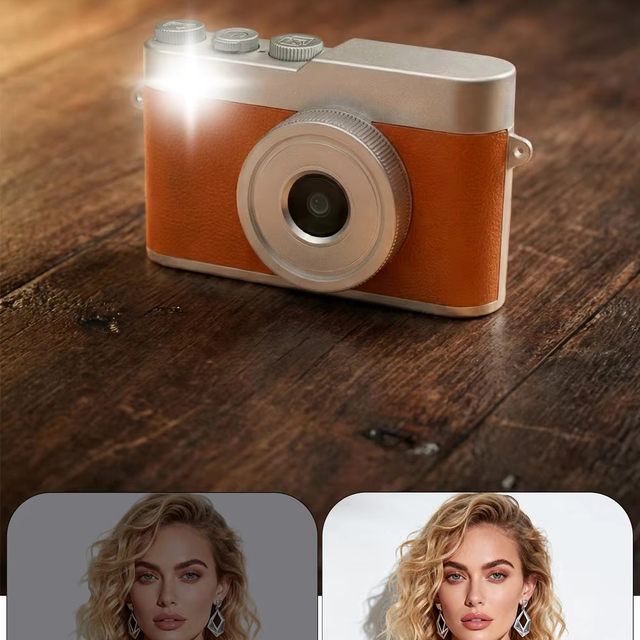 Mini Super Clear Reuse 8MP Screenless Digital Film Camera Portable 3 Filters Retro 4G Dslr Screenfree Digital Camera for Camping