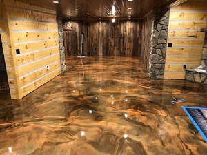 Plancher en résine époxy <span class=keywords><strong>bois</strong></span> moulé en verre de résine époxy <span class=keywords><strong>pour</strong></span> la décoration de conseil - Product Image 6