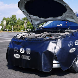 Tapis de travail de mécanicien automobile pour l'entretien et la protection de la voiture Logo personnalisé imprimé magnétique Fender Cover Protector Gripper - Product Image 6