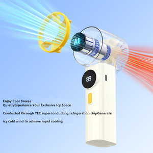 Aire Acondicionado Portátil USB Tipo C de Alta Velocidad, Ventilador con Batería a Precio Competitivo, Diseño sin Aspas, Alimentado por Batería - Product Image 4
