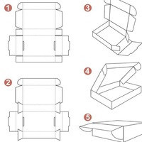 Boîtes d'expédition en carton ondulé blanc personnalisées avec insert en mousse pour ordinateur portable et appareils électroniques, boîte d'emballage protectrice, boîte pliante en kraft