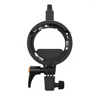 Support de lampe flash pour boîte à lumière à monture baïonnette pour photographie, studio photo, vidéo, film, tournage, ampoule LED, support de montage Bowens
