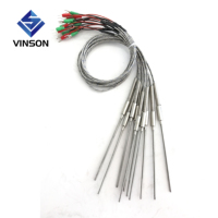 Sonde de thermocouple à ressort de type K/J/PT100, capteur de pression à ressort, régulateur de température