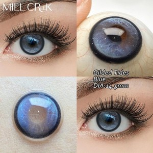 Lentilles de contact colorées Gilded Tides <span class=keywords><strong>en</strong></span> gros, 14,5 mm, <span class=keywords><strong>3</strong></span> couleurs, aspect naturel, lentilles cosmétiques souples pour maquillage, style naturel pour revendeurs - Product Image 2
