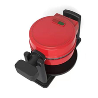 Anbolife Mini Gaufrier Électrique Compact pour Cuisine, Appareil à Gaufres Profondes, Crêpes et Omelettes