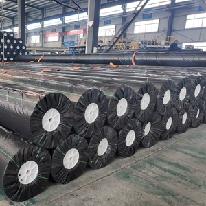 แผ่นใยสังเคราะห์ HDPE บริสุทธิ์ หนา 0.5 มม.-3 มม. ผิวเรียบ/ผิวหยาบ มาตรฐาน ASTM GRI GM13 กันน้ำ สำหรับใช้ในพื้นที่ฝังกลบขยะ บ่อเก็บน้ำ บ่อเก็บกากแร่ บ่อเก็บน้ำเสีย - Product Image 4