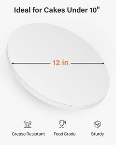 In mảnh màu đôi sóng bánh Hội Đồng Quản trị cơ sở 10 12 16 inch giáng sinh vòng bánh trống tròn với logo tùy chỉnh - Product Image 4