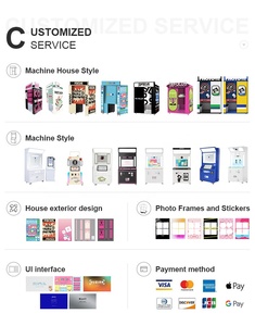 JLJ White All-in-one <strong>Photo</strong> <strong>Booth</strong> Digital <strong>Photo</strong> <strong>Booth</strong> Shell Dslr Photobooth Vending Machine Selfie <strong>Photo</strong> <strong>Booth</strong> Machine - Product Image 6