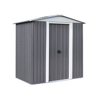 Capanno per Attrezzi da Esterno Minimalista di Grande Capacità con Porta Scorrevole e Ventilazione Naturale, Marca Qinchuangyuan, Modello 008 Jiangxi