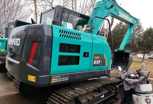 Excavadora Compacta Usada Sunward SWE85F <span class=keywords><strong>de</strong></span> 8.5 Toneladas, 83 Horas, Kubota 46.2 kW, Cucharón <span class=keywords><strong>de</strong></span> 0.4m³, Hoja <span class=keywords><strong>de</strong></span> Bulldozer - Product Image 2