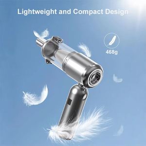 Nouvel aspirateur sans fil portable 4-en-1 2026 avec moteur sans balais, fonction de nettoyage à sec et filtre HEPA pour hôtels et voitures - Product Image 6