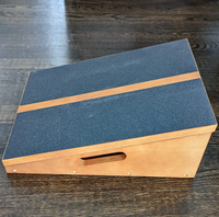 Planche inclinable professionnelle réglable et planche oblique en bois pour civière de mollet