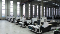 Mesin Pemotong Laser Meja Tunggal Metal Service Center 3050x1530mm untuk Pemrosesan dan Distribusi Plat Baja
