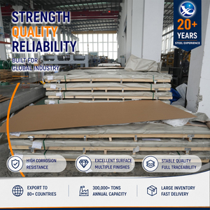 High Quality 316Ti 321 No.1 Finish 10mm x 2000mm 4'x10' Stainless Steel Sheet for Automotive Manufacturing - Product Image 1