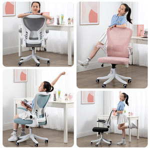 Cómoda silla de oficina con <span class=keywords><strong>respaldo</strong></span> de malla, elevador de personal, protección Lumbar giratoria, silla de oficina para computadora - Product Image 3