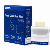 OEM ODM Marque Privée ODF Créatine Caféine NAD Protéine Énergie Glutathion Bandes Dissolvables Orales Film Complément Alimentaire Lyophilisé