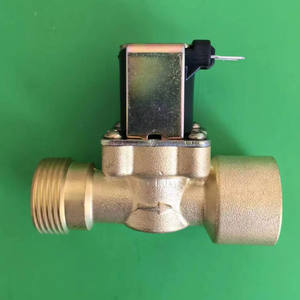 โซลินอยด์วาล์วทองแดงขนาด 6/8 นิ้ว พร้อมเกลียวภายนอกทางเข้าและเกลียวภายในทางออก - Product Image 3