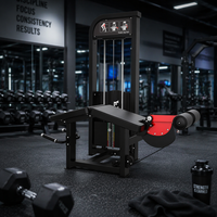 Équipement de musculation pour la gym : Machine à curls des jambes couchée à sélection de charge par pignon pour l'entraînement des jambes