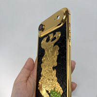 Coque arrière pour iPhone 17 Air, motif Pixiu Or Noir, texture pièce de monnaie rétro, étui porte-bonheur chinois, impression d'image personnalisée disponible