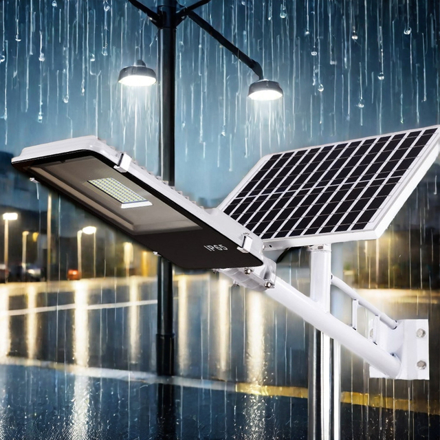 High Lumen 200W 400W 200 Watts 150W 120W Public Lighting Streets Industrial Light Streetlight Ip67 Split Led Solar Street Lights