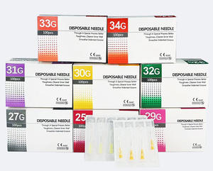 <span class=keywords><strong>Agujas</strong></span> de Acero Inoxidable 304 Mona, Superfinas, 100 Piezas, 1.5mm 2.5mm <span class=keywords><strong>30G</strong></span> 31G 32G, para Tatuajes, Perforaciones, Belleza, Párpados, Indoloras, Arte Corporal - Product Image 1