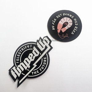 Custom Woven Label Patch Logo Label for Clothing Garment <strong>Sew</strong> <strong>on</strong> <strong>Velcro</strong> Backing Patches for Hat Jacket Bulk Wholesale Free Sample - Product Image 2