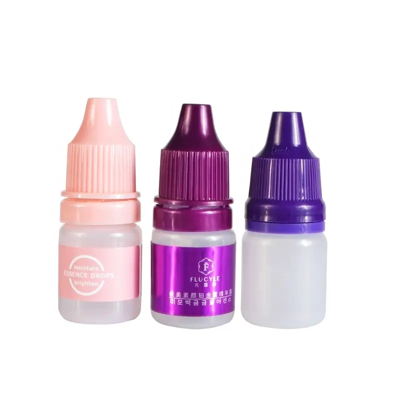 Leerer Kosmetik behälter für Kunststoff proben 5ml 10ml 15ml 30ml 50ml 60ml 120ml Weich quetschbare PE-Plastik flasche für Augentropfen