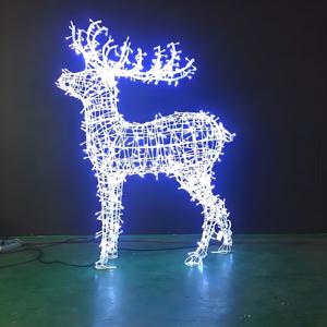 Lampe LED pour sculpture géante de renne pour l'extérieur, parc communautaire, saisonnier, Noël, vacances, affichage étanche avec indice IP65 - Product Image 5