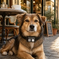 Maßgefertigtes Umweltfreundliches NTAG213 NFC Silikon-Haustier-Tag mit QR-Code zur Hundeidentifikation, Verlustvermeidung und Zugangskontrolle