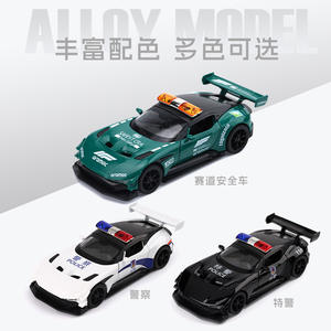 Modelo de Coche de Aleación 1:<span class=keywords><strong>32</strong></span>, Coche de Seguridad de Pista de Carreras <span class=keywords><strong>Fire</strong></span> God, Sonido y Luz, Juguete de Colección con Retroceso - Product Image 6