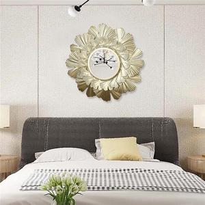 Specchio appeso a parete decorativo rotondo in rilievo <span class=keywords><strong>per</strong></span> la decorazione dell'ufficio della camera da letto del salone - Product Image 3
