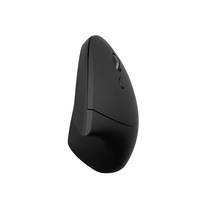 Mouse vertikal nirkabel ergonomis, Mouse tangan kanan ergonomis 6D 2.4G & BT bisa diisi ulang, antarmuka USB untuk PC Laptop