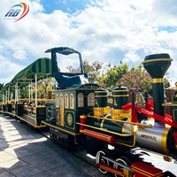 Vente directe usine : Grand train touristique extérieur pour le transport de passagers dans les parcs d'attractions