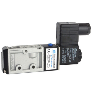 Válvula Solenoide JIN MVSC-220-4E1 DC24V de 2 Vías y 5 Vías para Control de Aire y Reversión de Fluidos - Product Image 4