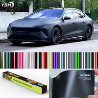 Films de voiture résistants aux UV caméléon changement de couleur coloré automobile enveloppe complète de la carrosserie protection de la peinture en vinyle PET