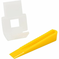 Système de nivellement de carreaux au design moderne, outil de réglage de l'épaisseur de 1,5 mm, accessoires pour outils de pose de sol