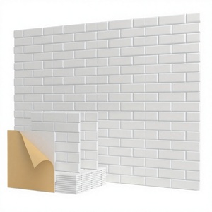 Paneles Acústicos Autoadhesivos de Poliéster Modernos |   Azulejos Acústicos Impermeables Ecológicos, Diseño de Modelo 3D, NRC 0.5, 3 Años - Product Image 2