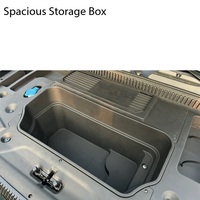 Accessoires pour Jaecoo J6 - Cab ABS, cinq supports et boîtes de coffre avant et arrière - pour accessoires Chery Icar 03