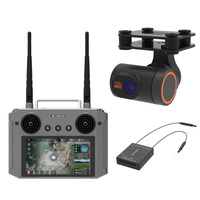 Skydroid H12 12 canaux 2.4GHz 1080P émetteur de Transmission de données vidéo numérique H12 3 en 1 Android Drone télécommande